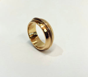 9ct Yellow Gold Wire Wrapped Band